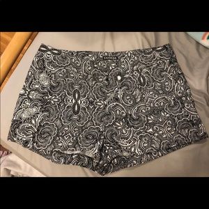 Express Paisley Print Shorts